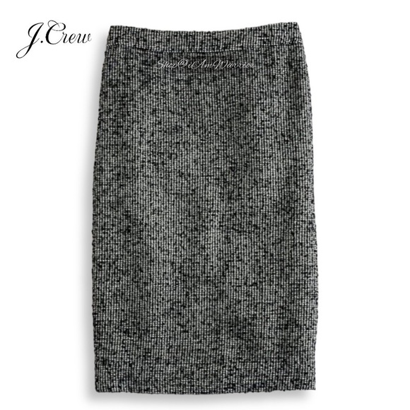 J.Crew nubby metallic tweed pencil skirt *shop@iamwarrior - Picture 3 of 9